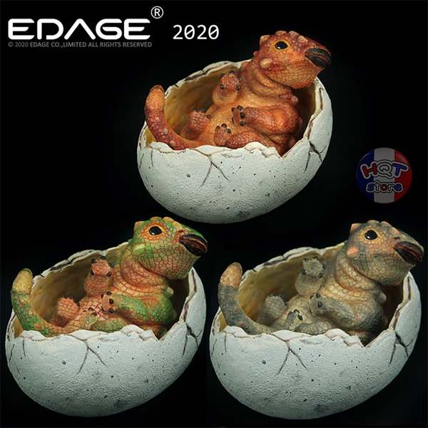 Mô hình trứng khủng long Ankylosaurus Baby Egg EDAGE 2020 chính hãng