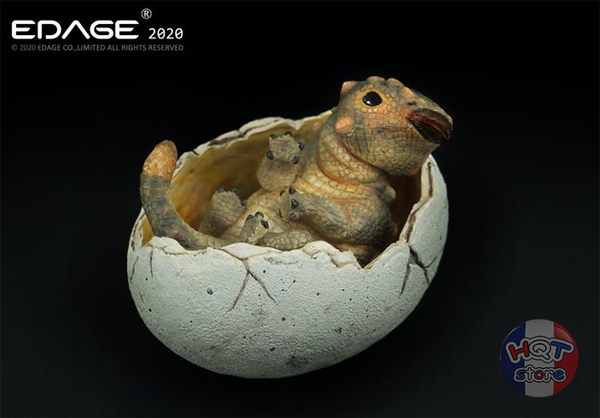 Mô hình trứng khủng long Ankylosaurus Baby Egg EDAGE 2020 chính hãng