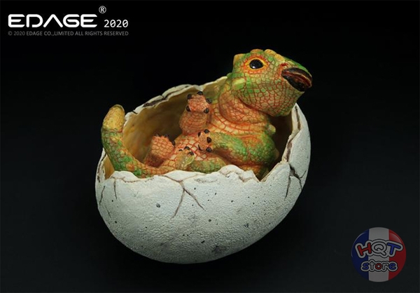 Mô hình trứng khủng long Ankylosaurus Baby Egg EDAGE 2020 chính hãng