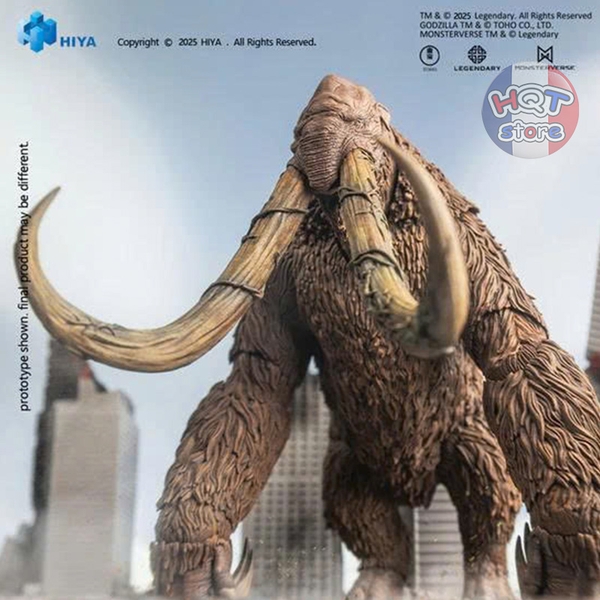 Mô hình Voi Behemoth Hiya Toys Godzilla x Kong Action Figure