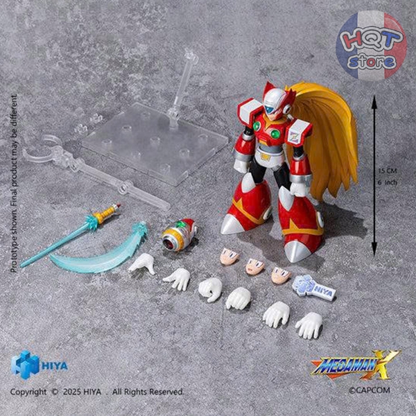 Mô hình Zero Mega Man X Series Hiya Toys Action Figure