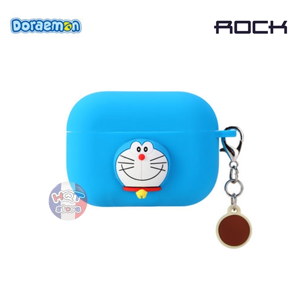 Ốp Airpods Pro hình Doraemon dễ thương chính hãng Rock