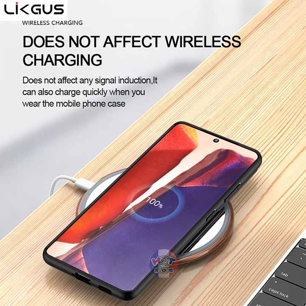 Ốp lưng trong suốt viền mỏng Likgus Bright S21 Ultra S21 Plus S21