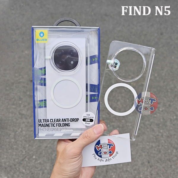 Ốp BlueO Ultra Clear cho Honor Magic V5 / Vivo X Fold 5 / Oppo Find N5