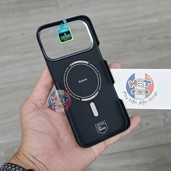 Ốp carbon 600D Benks Aurora ArmorAir C1 Case iPhone 17 Pro Max / 17Pro