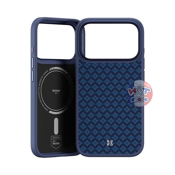 Ốp carbon Benks ArmorGrid ArmorPro Y2 Case iPhone 17 Pro Max / 17 Pro