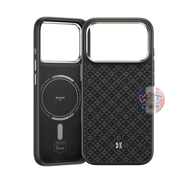 Ốp carbon Benks ArmorGrid ArmorPro Y2 Case iPhone 17 Pro Max / 17 Pro