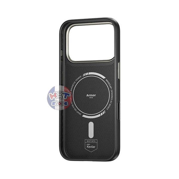 Ốp carbon Benks ArmorGrid ArmorPro Y2 Case iPhone 17 Pro Max / 17 Pro