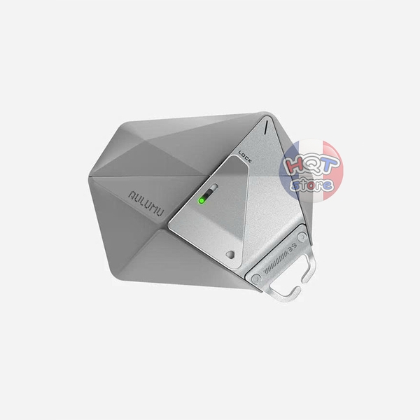 Ốp chống sốc Aulumu A39 Geometric Case AirPods Pro 3 Lock & Lanyard