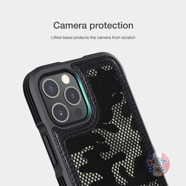 Ốp chống sốc Nillkin Camo Case cho IPhone 12 Pro Max / 12 Pro / 12