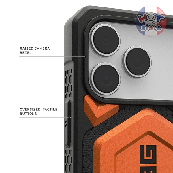 Ốp chống sốc UAG Monarch Pro Magnetic IPhone 17 Pro Max chính hãng