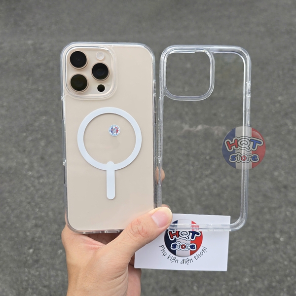 Ốp chống sốc ZAGG Clear Case IPhone 16 Pro Max / 16 Pro / 16 Plus / 16