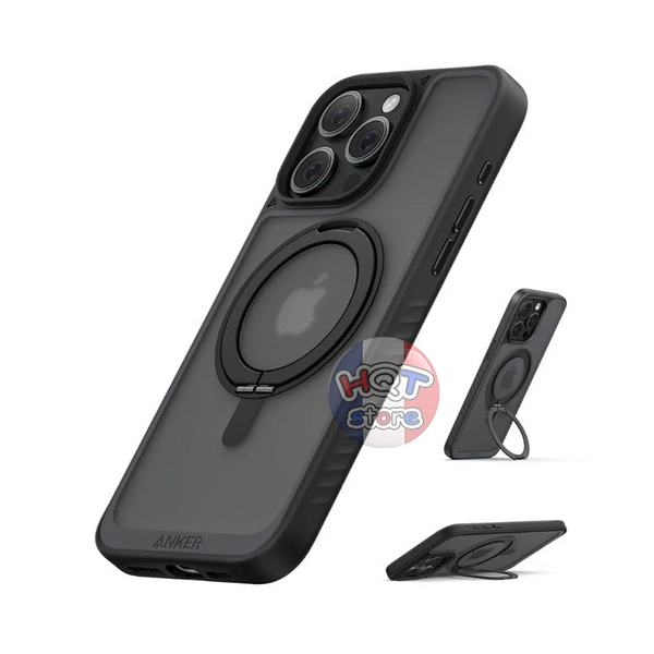 Ốp có nút camera Anker MagGo Magnetic A90H160C iPhone 16 Pro Max 16Pro