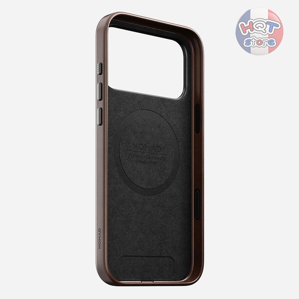 Ốp da Nomad Traditional Leather Case (Horween) iPhone 17 Pro Max 17Pro