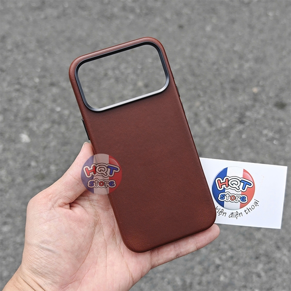 Ốp da Nomad Traditional Leather Case (Horween) iPhone 17 Pro Max 17Pro