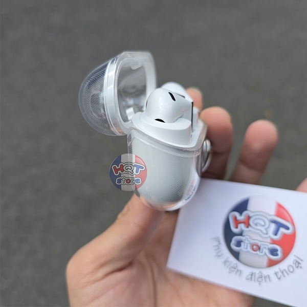 Ốp dẻo trong suốt cho tai nghe Galaxy Buds 3 / Buds 3 Pro (Clear Soft Case)