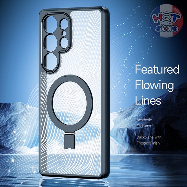 Ốp Dux Ducis Aimo Mag Folding Stand S25 Ultra S24 Ultra S25 Plus S25