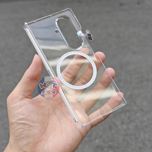 Ốp lưng 1 mảnh PC cứng trong BlueO Ultra Clear cho Z Fold 7 / Fold 6