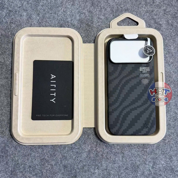 Ốp lưng AIRITY Bamboo Weaving Art Case iPhone 17 Pro Max / 17 Pro / Air