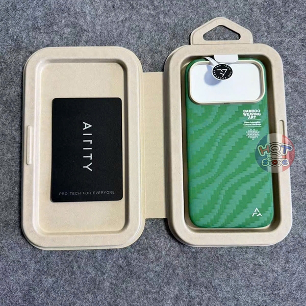 Ốp lưng AIRITY Bamboo Weaving Art Case iPhone 17 Pro Max / 17 Pro / Air