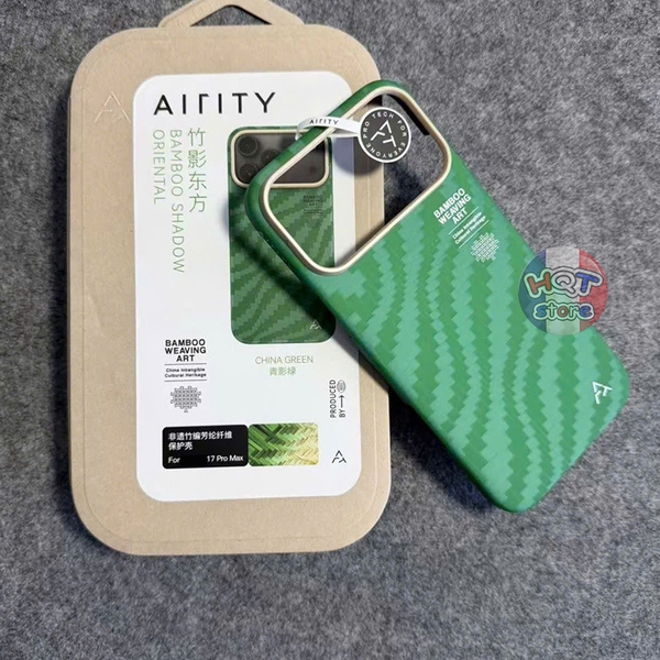 Ốp lưng AIRITY Bamboo Weaving Art Case iPhone 17 Pro Max / 17 Pro / Air