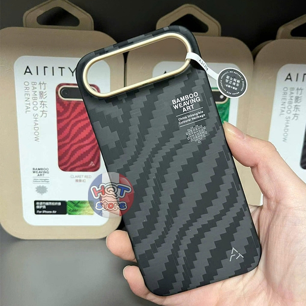 Ốp lưng AIRITY Bamboo Weaving Art Case iPhone 17 Pro Max / 17 Pro / Air