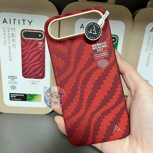 Ốp lưng AIRITY Bamboo Weaving Art Case iPhone 17 Pro Max / 17 Pro / Air