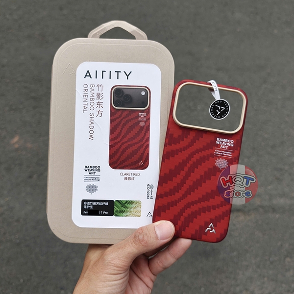 Ốp lưng AIRITY Bamboo Weaving Art Case iPhone 17 Pro Max / 17 Pro / Air