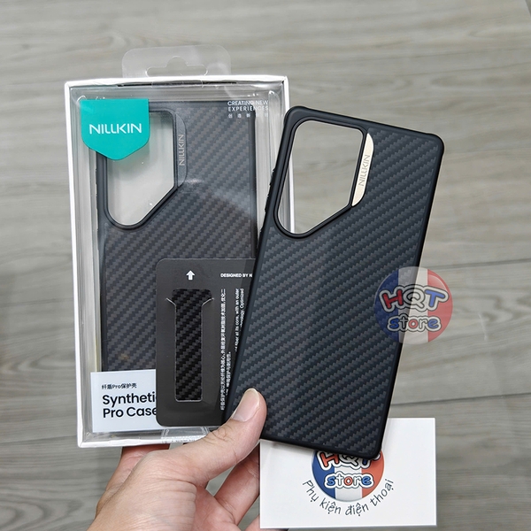Ốp lưng Aramid Nillkin Synthetic Fiber Pro Magnetic Case S25 Ultra