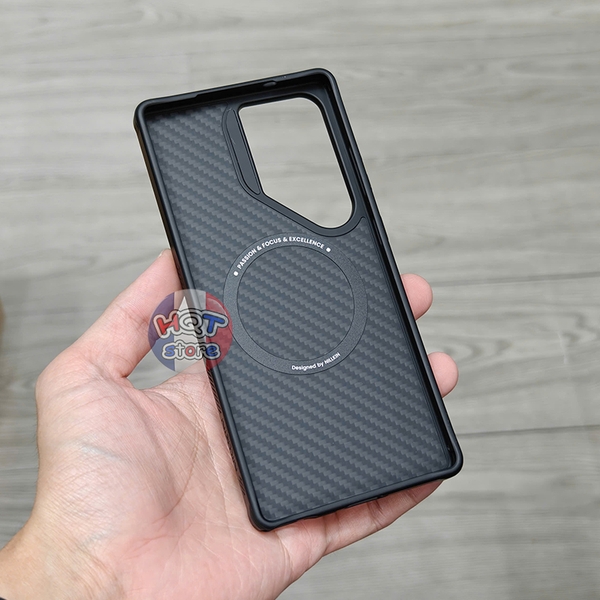 Ốp lưng Aramid Nillkin Synthetic Fiber Pro Magnetic Case S25 Ultra