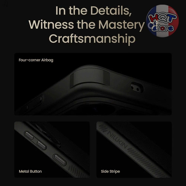 Ốp lưng Aramid Nillkin Synthetic Fiber Pro Magnetic Case S25 Ultra