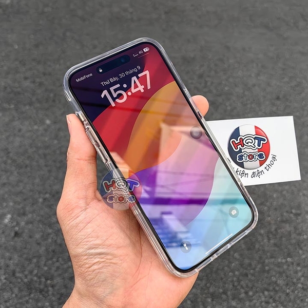 Ốp lưng Araree Duple M Clear Magsafe cho IPhone 15 Pro Max / 15 Pro