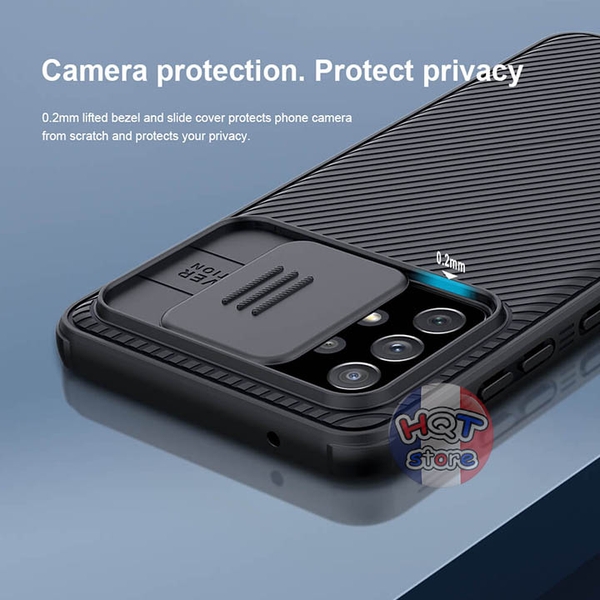 Ốp lưng bảo vệ camera Nillkin CamShield Pro cho Galaxy A72