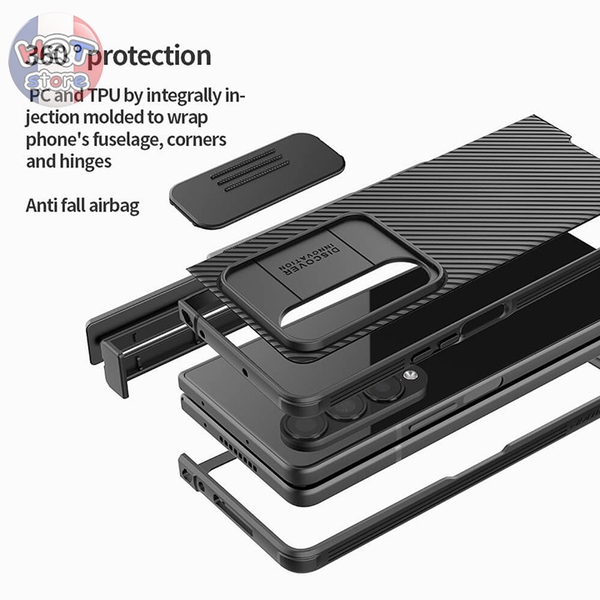 Ốp lưng bảo vệ camera Nillkin Camshield Pro Full Set Case Z Fold 4