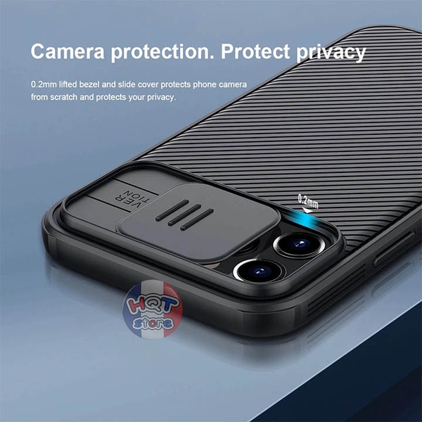 Ốp lưng bảo vệ camera Nillkin CamShield Pro IPhone 12 Pro Max