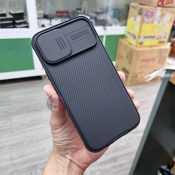 Ốp lưng bảo vệ camera Nillkin CamShield Pro IPhone 12 Pro Max