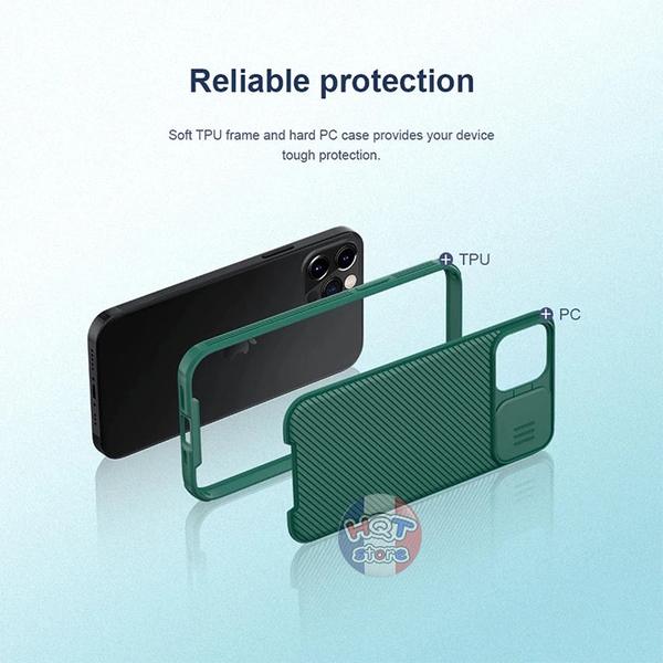 Ốp lưng bảo vệ camera Nillkin CamShield Pro IPhone 12 Pro Max