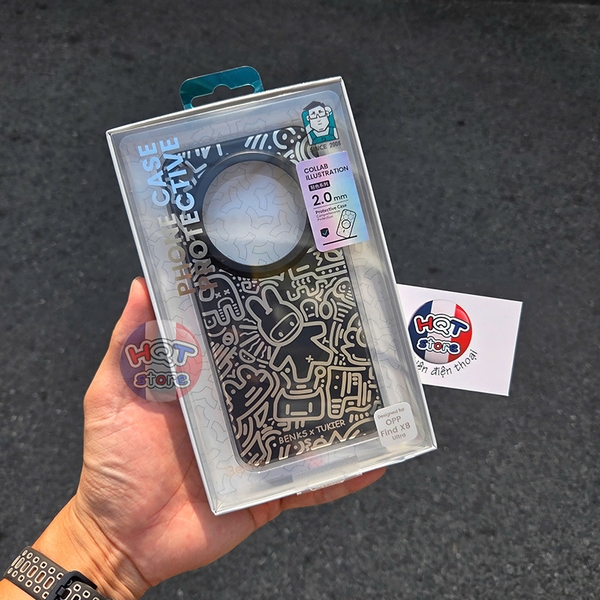 Ốp lưng Benks x Tukier Collab Illustration cho OPPO X8 Ultra