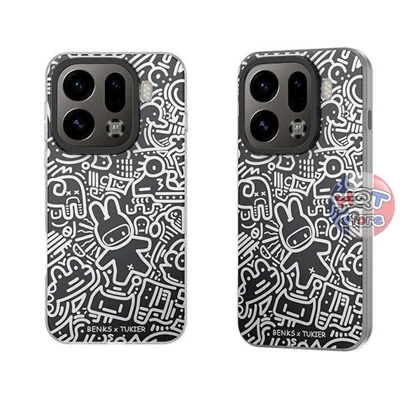 Ốp lưng Benks x Tukier Collab Illustration cho OPPO X9 Pro / X9