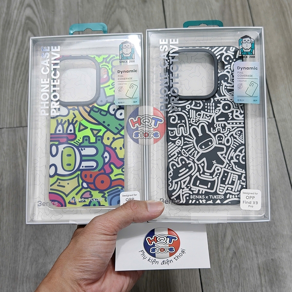 Ốp lưng Benks x Tukier Collab Illustration cho OPPO X9 Pro / X9