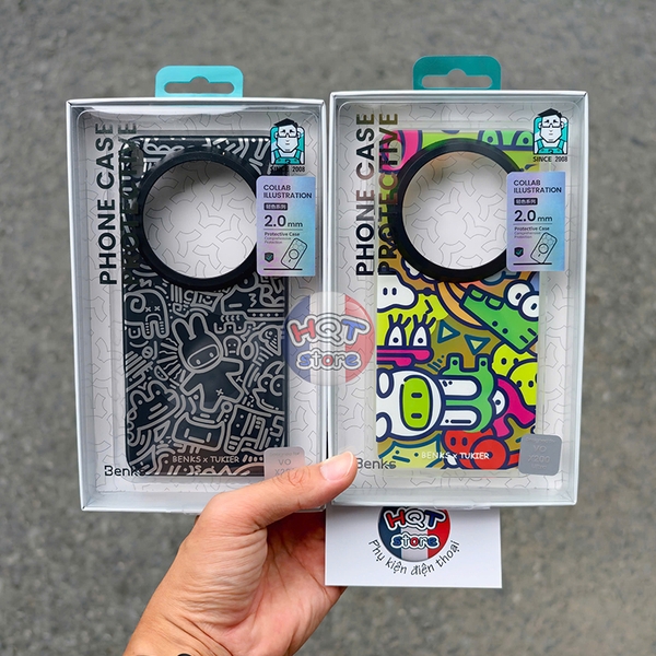 Ốp lưng Benks x Tukier Collab Illustration cho Vivo X200 Ultra