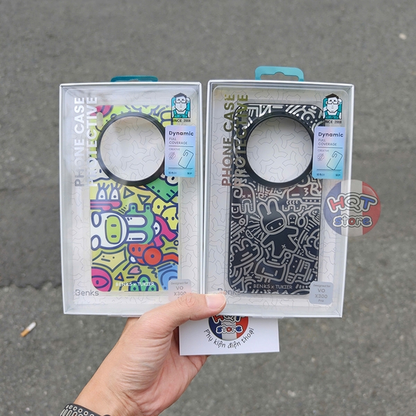 Ốp lưng Benks x Tukier Collab Illustration cho Vivo X300 Pro / X300