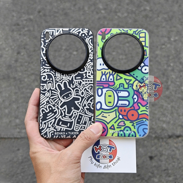 Ốp lưng Benks x Tukier Collab Illustration cho Vivo X300 Pro / X300
