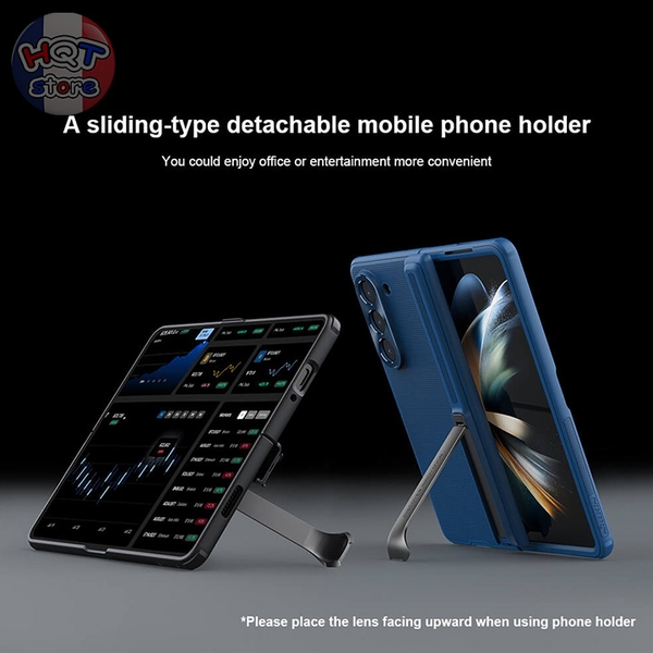 Ốp lưng camera Nillkin Frosted Shield Fold Bracket Samsung Z Fold 5