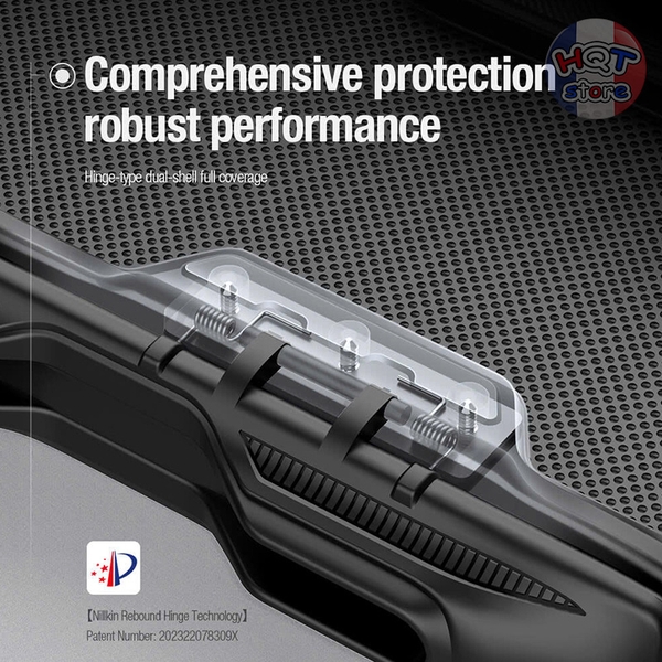Ốp lưng camera Nillkin Frosted Shield Fold Pen cho Z Fold 6 có khe bút