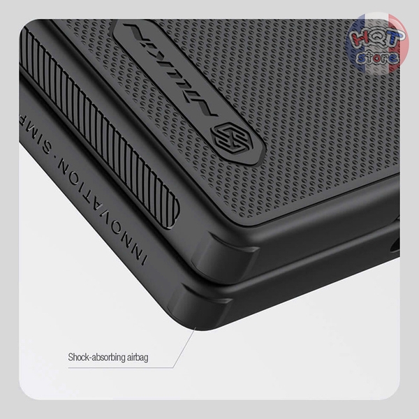 Ốp lưng camera Nillkin Frosted Shield Fold Pen cho Z Fold 6 có khe bút