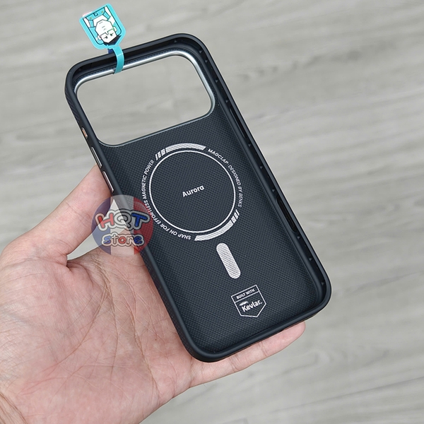Ốp lưng carbon Benks Aurora ArmorPro Y1 Case iPhone 17 Pro Max / 17Pro