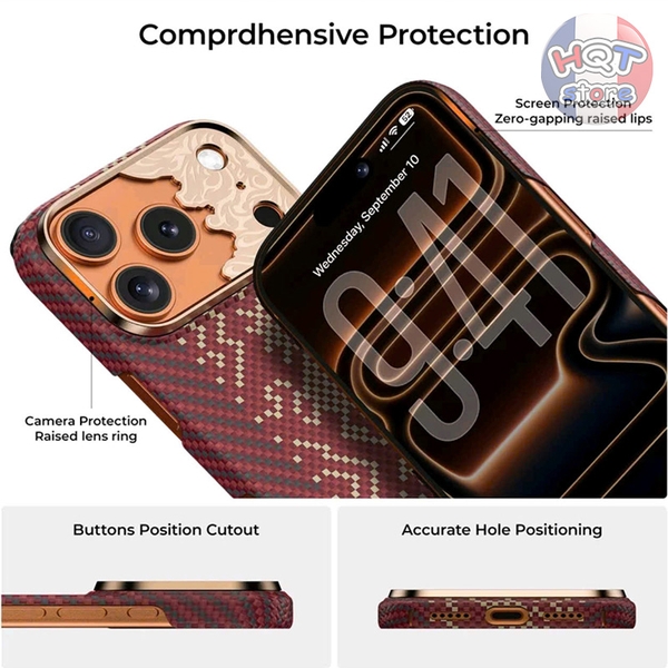 Ốp lưng carbon Benks Knight ArmorAir C1 Case iPhone 17 Pro Max 17Pro
