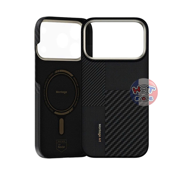 Ốp lưng carbon Benks Montage ArmorAir Case iPhone 17 Pro Max / 17 Pro