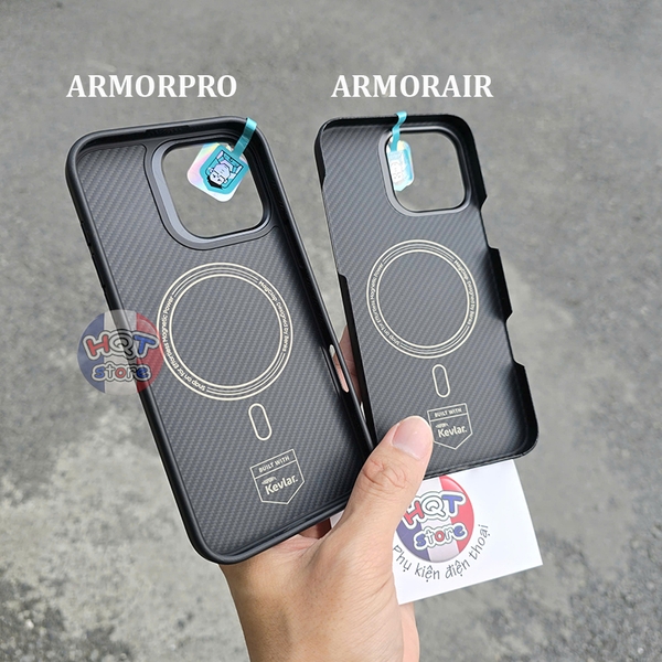 Ốp lưng carbon Benks Montage ArmorPro Case IPhone 16 Pro Max / 16 Pro